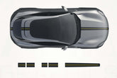 Ferrari Purosangue Center Stripes Decals